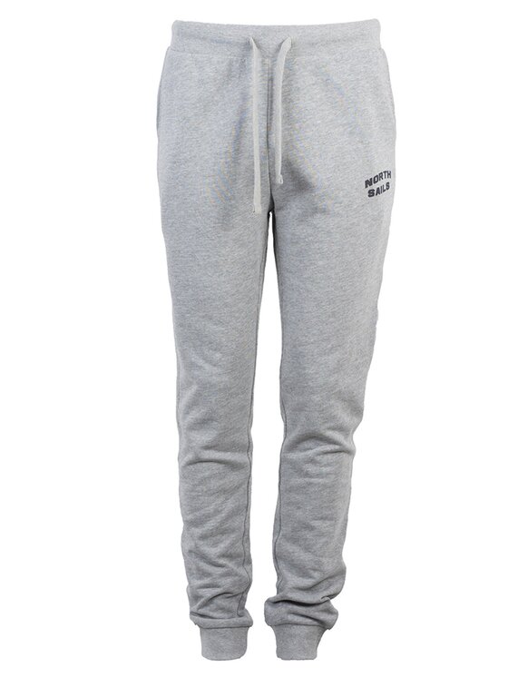 North Sails North Sails Παντελόνι υφασμάτινο 90 3202 000 | Sweatpant W/Graphic Γκρι Regular Fit