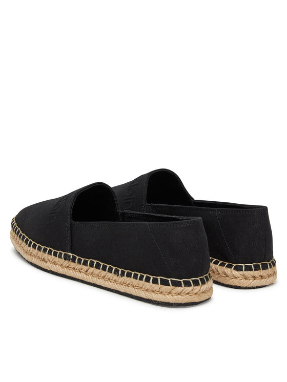 Calvin Klein Calvin Klein Espadrilky Espadrille - He HW0HW02384 Čierna