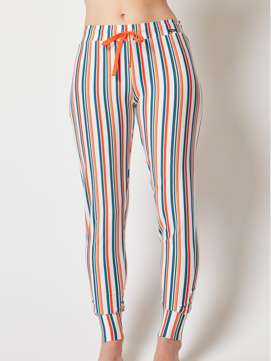Skiny Skiny Spodnie damskie 080687 Beżowy Regular Fit