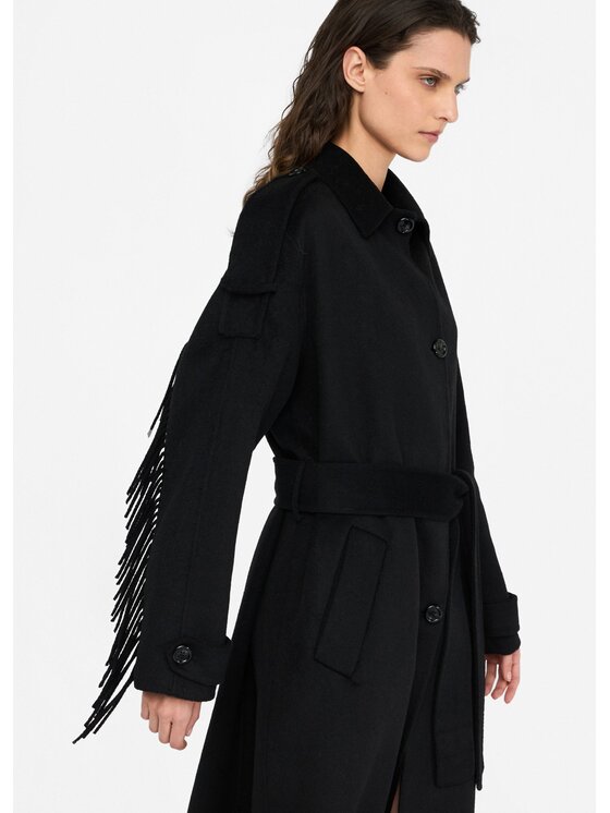 Liu Jo Liu Jo Trench CF5058T462722222 Nero Regular Fit