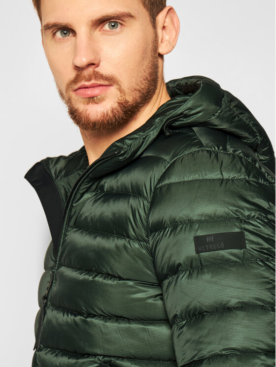 Giubbotto piumino Carson 20WU03 8I413 Verde