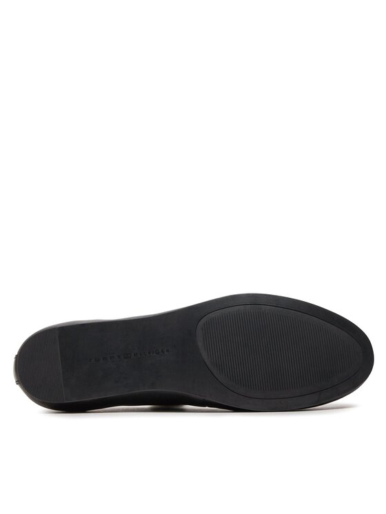 Tommy Hilfiger Tommy Hilfiger Baleriny Essential Chic Ballerina FW0FW08059 Czarny