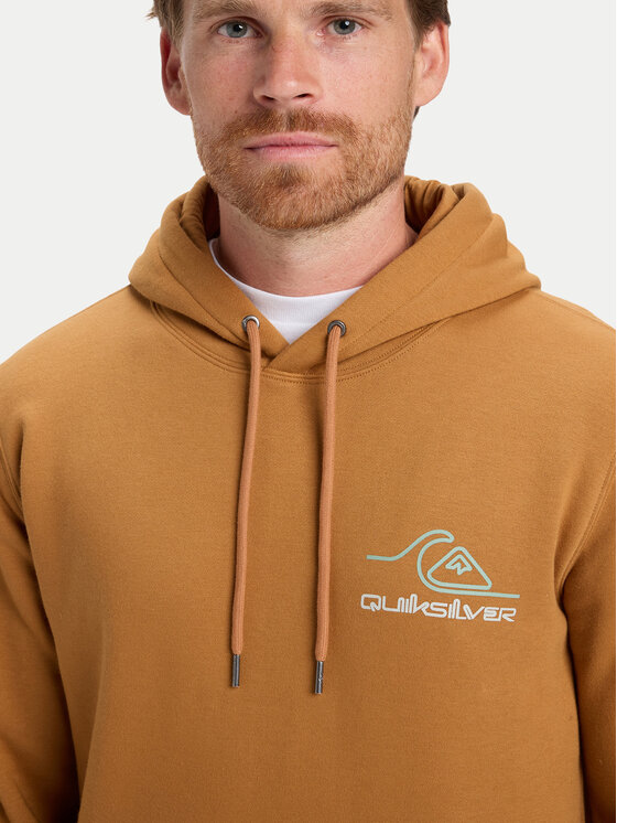 Quiksilver Quiksilver Суитшърт Light Waves EQYFT05168 Оранжев Regular Fit