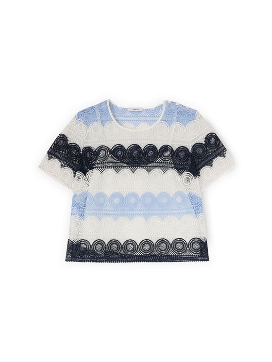 Motivi Motivi Blusa 2659Q001923N0R2 Turchese Regular Fit