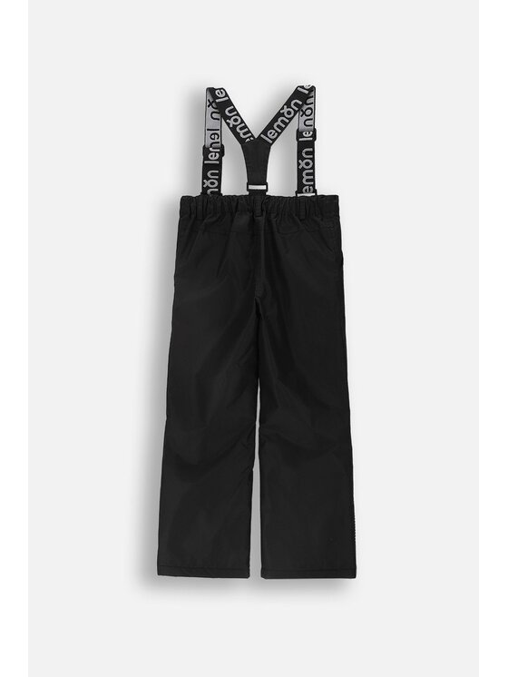 Lemon Explore Lemon Explore Spodnie narciarskie ZL4119601OSG-021 Czarny Regular Fit