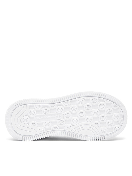 Champion Champion Sneakersy Rebound Platform Glitter G Ps Low Cut Shoe S32830-CHA-WW008 Bílá