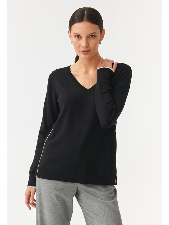 TATUUM TATUUM Svetr TOLA 1 Černá Fitted Fit