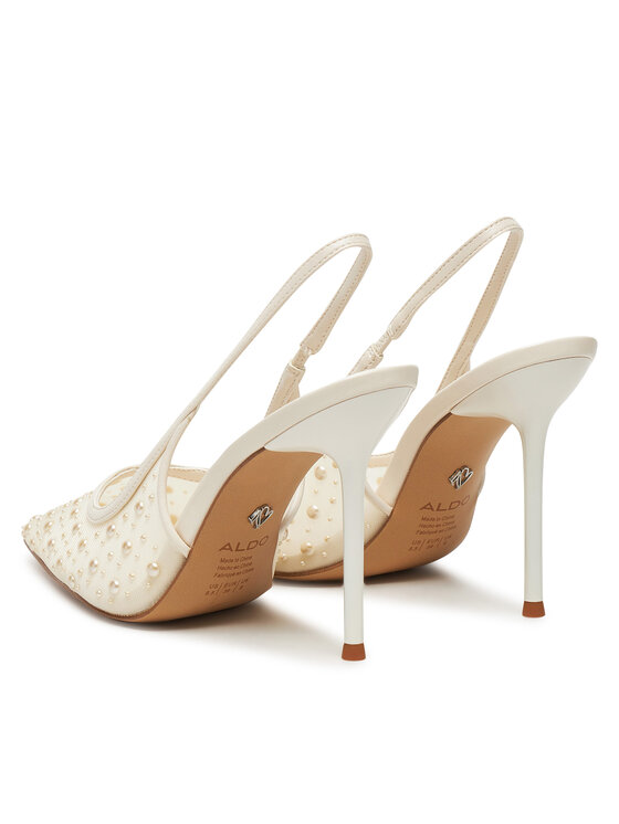 Aldo Aldo Sandały Pearlescent 13967481 Biały