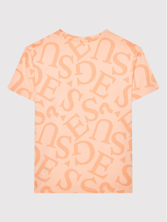 T-shirt J2YI06 K6YW3 Arancione Regular Fit