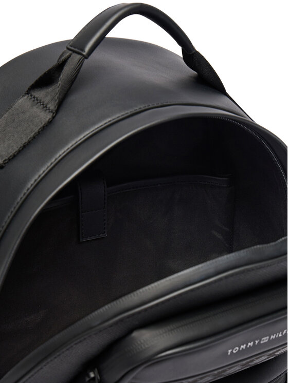 Tommy Hilfiger Tommy Hilfiger Rucksack Th Modern Monogram Backpack AM0AM14683 Schwarz