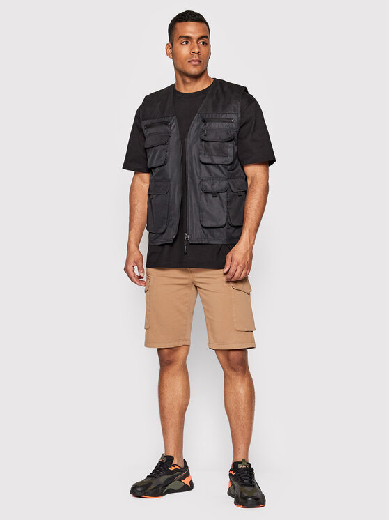 Gilet MJK-MADDOX Nero Regular Fit