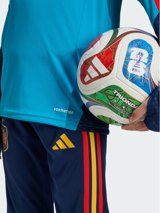 adidas adidas Koszulka techniczna 162225 Niebieski jasny Slim Fit
