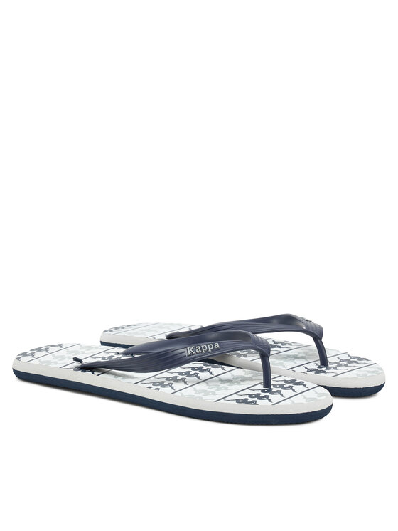 Kappa Kappa Šlepetės per pirštą 371D2UW Blue Marine - White - Grey Lt Lead Tamsiai mėlyna