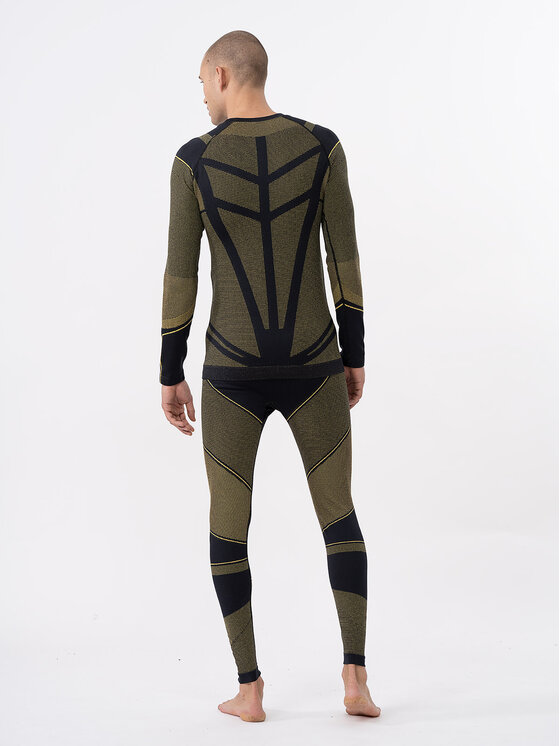 4F 4F Нижня термоактивна білизна 4FAW23USEAM106 Чорний Slim Fit