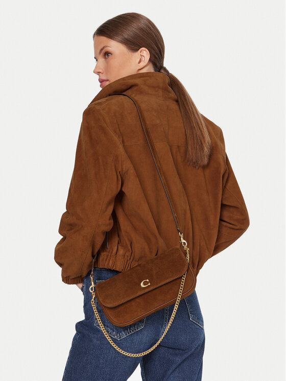 Coach Coach Сумка Brook Flap CDD05 Коричневий