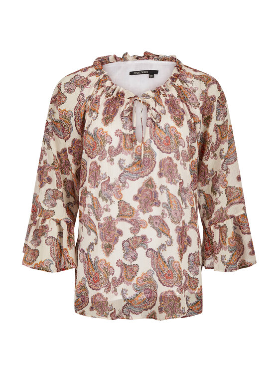 Marc Aurel Marc Aurel Bluzka 6091 1010 24621 Kolorowy Relaxed Fit