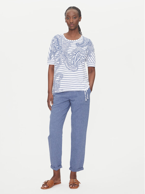 Olsen Olsen Tričko 11105121 Modrá Regular Fit
