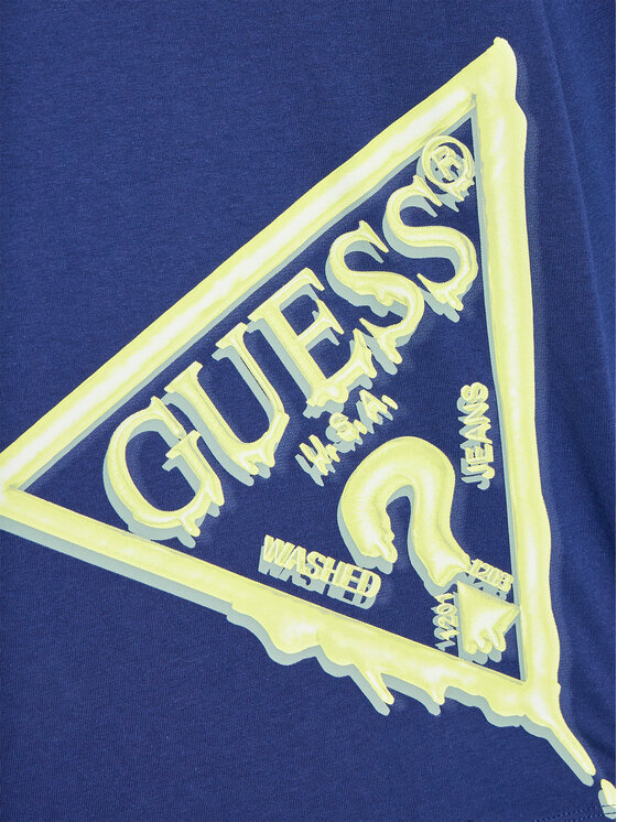 Guess Guess Blúz L3BI26 I3Z14 Sötétkék Regular Fit