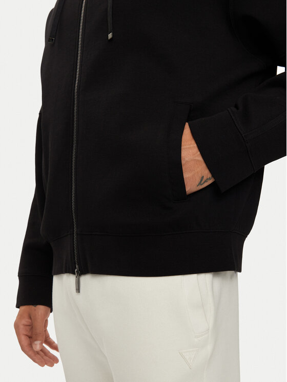 Armani Exchange Armani Exchange Sweatshirt 6DZMHD ZJNPZ 1200 Schwarz Regular Fit