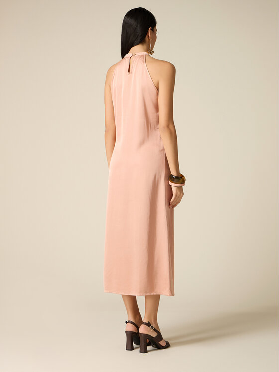 Oltre Oltre Vestito da giorno 700KR005185N007 Rosa Slim Fit