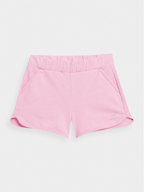 4F 4F Спортни шорти 4FJSS23TSHOF099 Розов Regular Fit