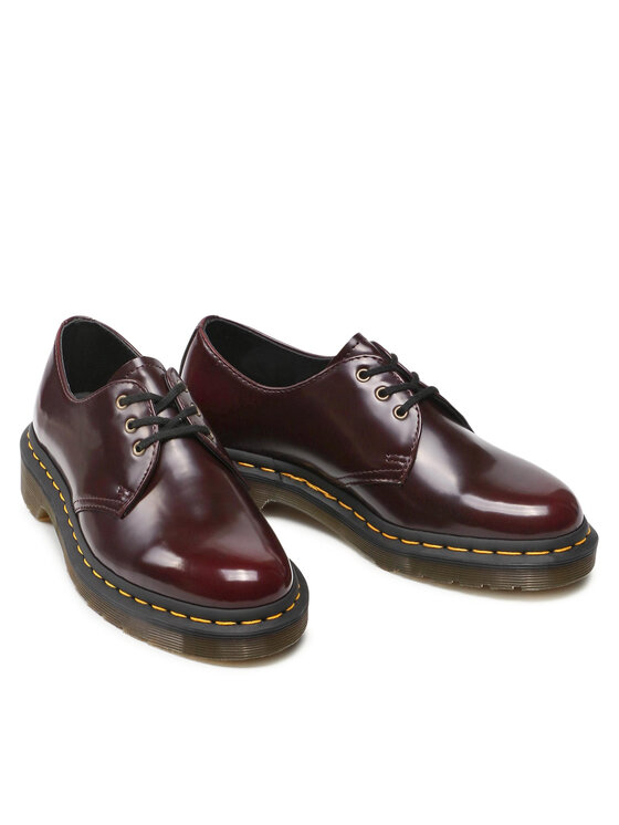 Dr. Martens Dr. Martens Oxford Schuhe Vegan 1461 14046601 Dunkelrot