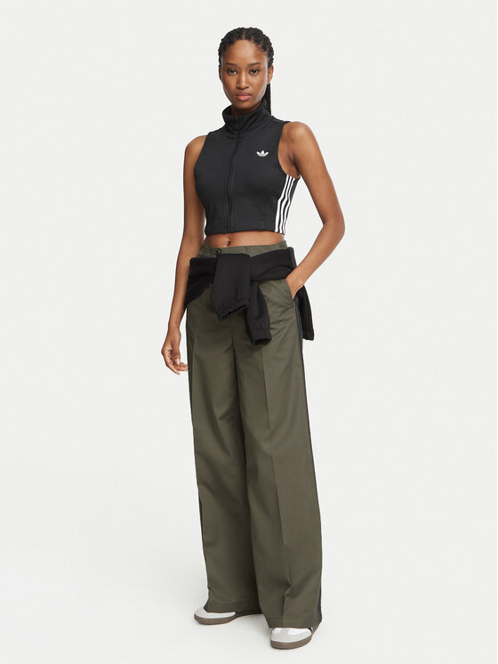 adidas adidas Spodnie materiałowe Tailored Pant KS9950 Khaki Regular Fit