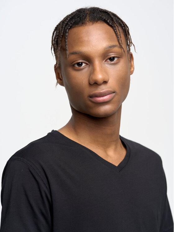 BIG STAR BIG STAR T-Shirt supiclassicov_906 Czarny Basic Fit