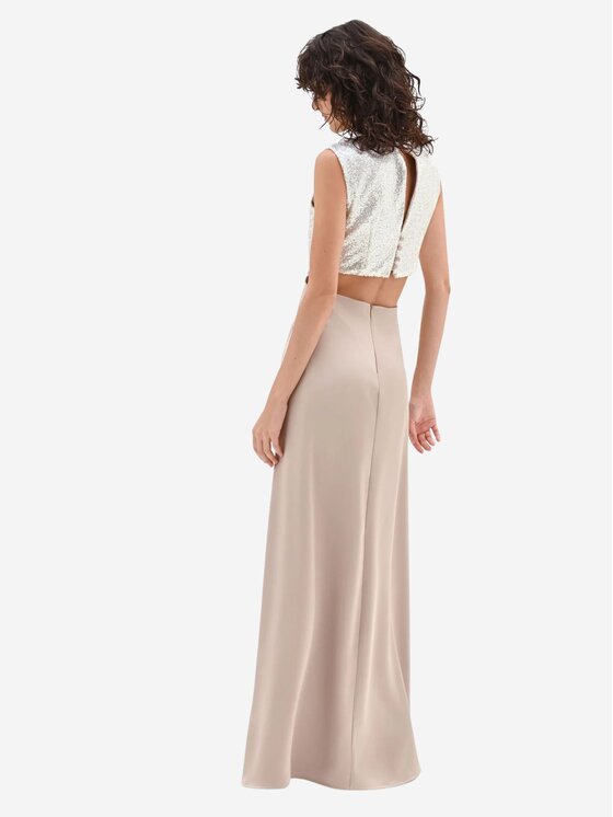 Rinascimento Rinascimento Abito da sera Abito donna Beige Regular Fit