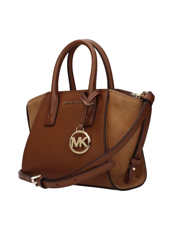 Michael Kors Michael Kors Torebka Brown Leather Hand Brązowy