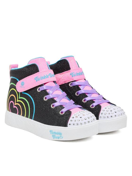 Skechers Skechers Snīkeri Heart Steps 314623L BKMT Melns