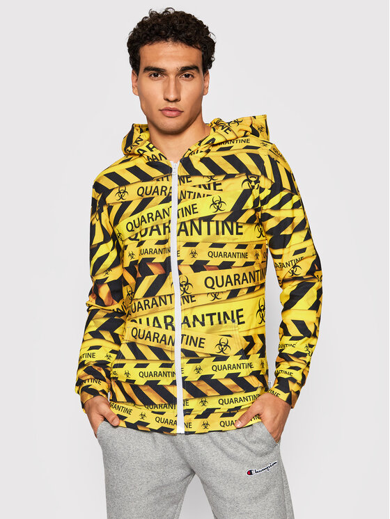 Mr. GUGU & Miss GO Mr. GUGU & Miss GO Sweatshirt Unisex Quarantine Gelb Regular Fit