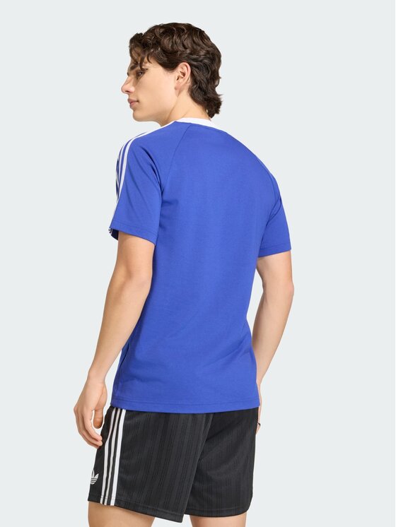 adidas adidas Koszulka techniczna 162135 Niebieski jasny Slim Fit