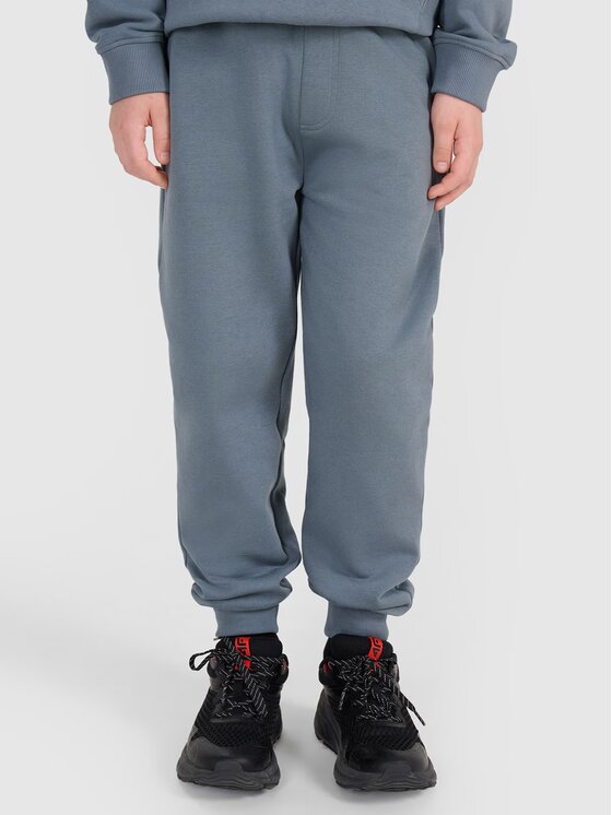 4F 4F Pantaloni da tuta 4FJWSS25TTROM1112-46S Verde Regular Fit