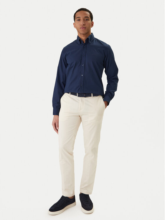 BOSS BOSS Särk Rickert 50553001 Tumesinine Regular Fit