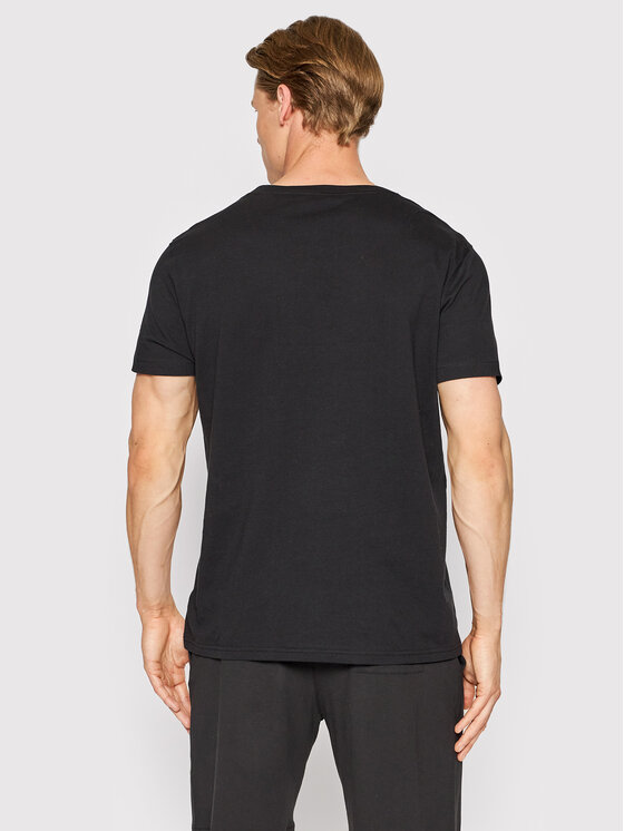 T-shirt Crew KM0KM00750 Nero Relaxed Fit