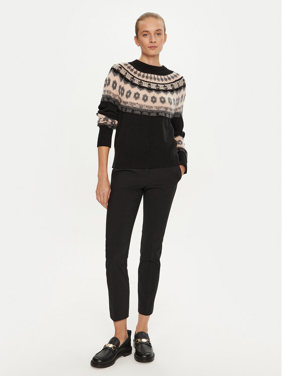 Marella Marella Pulover Dito 2423366182 Črna Relaxed Fit