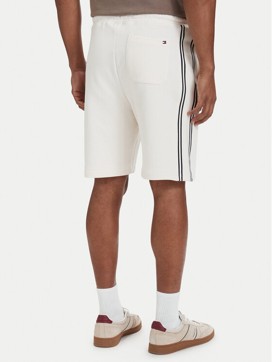 Tommy Hilfiger Tommy Hilfiger Sportiniai šortai Crest Embroidery MW0MW42878 Šviesiai smėlinė Relaxed Fit