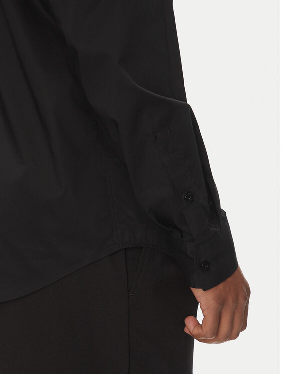 Versace Jeans Couture Versace Jeans Couture Hemd 78GALYR1 Schwarz Slim Fit