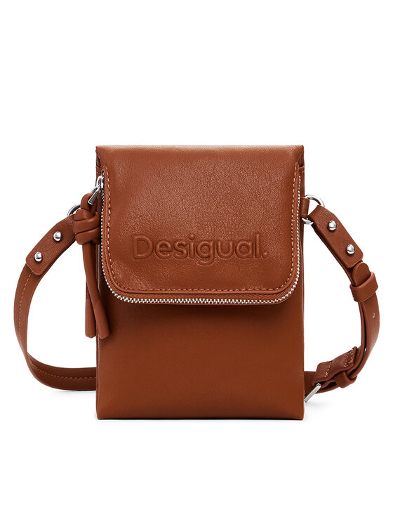 Geantă pentru telefon Desigual 25SAYP18 Maro