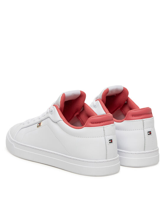 Tommy Hilfiger Tommy Hilfiger Sneakersy Sporty Sneaker FW0FW08899 Biały