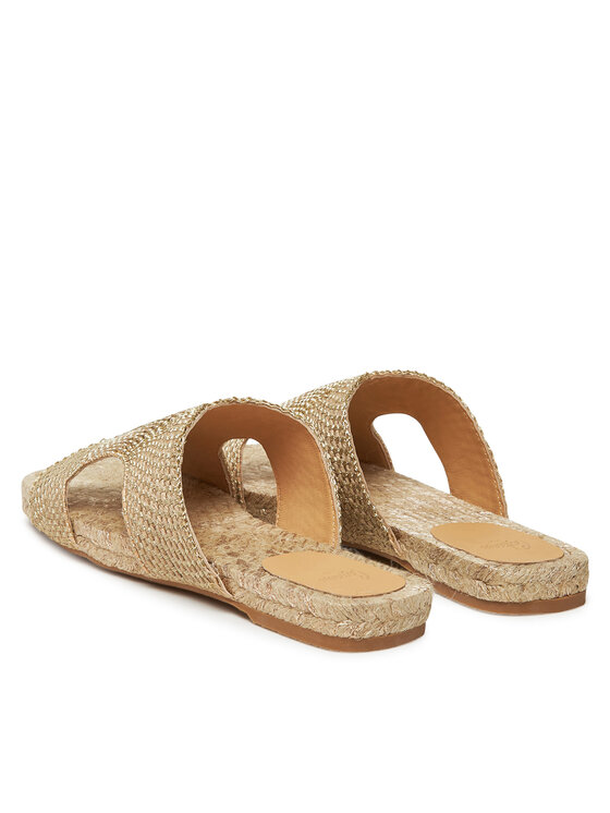 Castañer Castañer Espadryle Puri/256 025709 Złoty