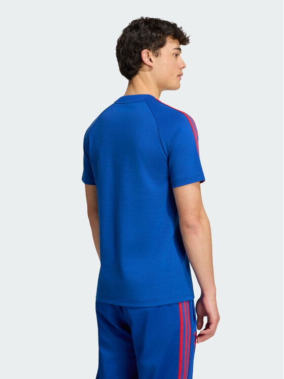 adidas adidas T-Shirt 171602 Niebieski jasny Slim Fit