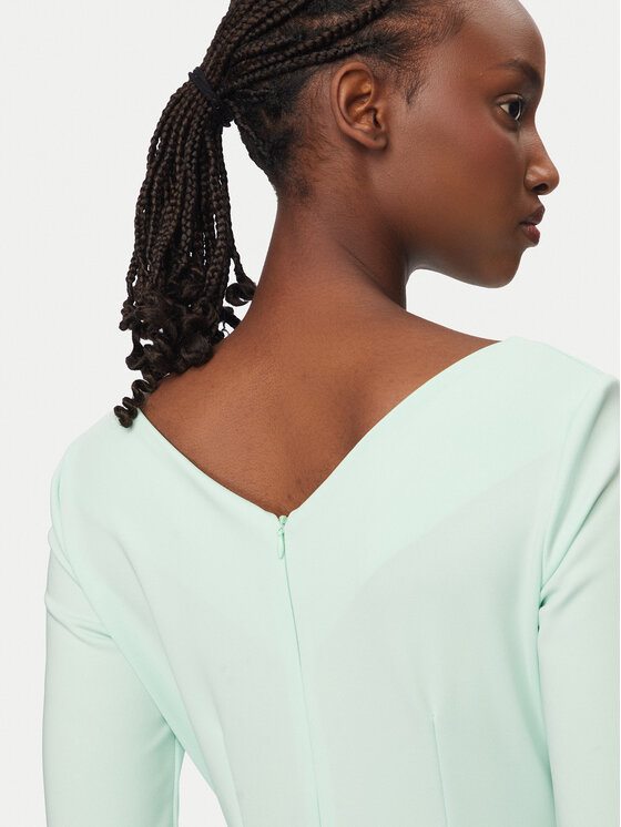 Rinascimento Rinascimento Coctailkleid CFC0127699003 Grün Slim Fit