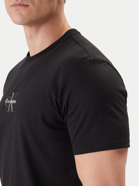 Calvin Klein Jeans Calvin Klein Jeans T-shirt LV04RB866G Crna Regular Fit