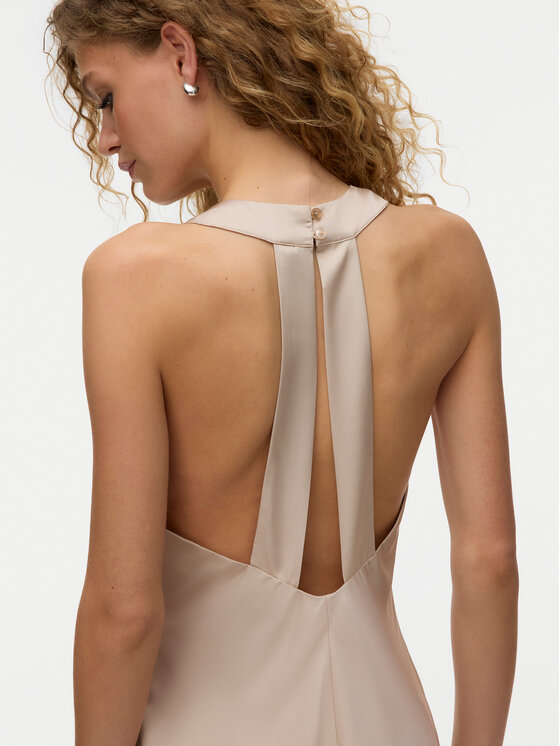 Vero Moda Vero Moda Φόρεμα καλοκαιρινό Reba 10345415 Ανοιχτό μπεζ Regular Fit