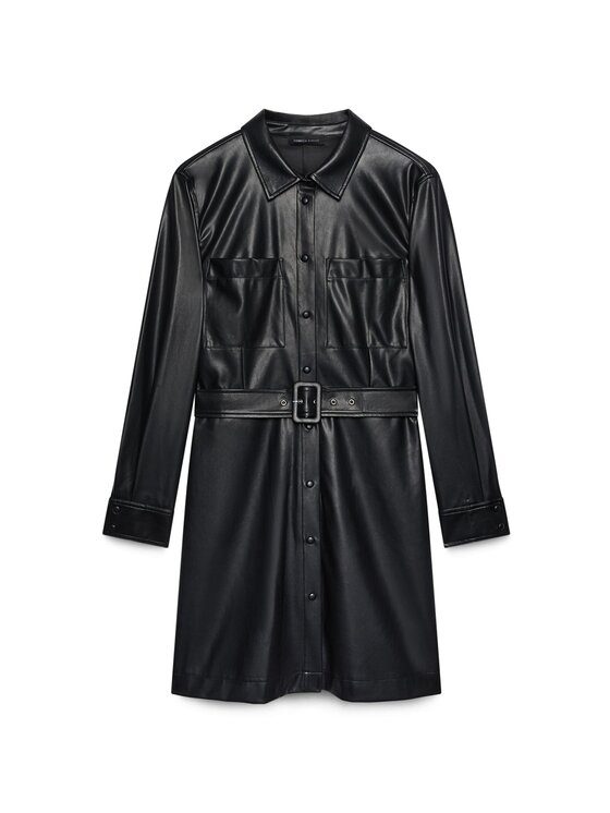 Fiorella Rubino Fiorella Rubino Vestito da giorno 7016T001860N033 Nero Regular Fit