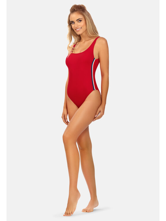 Miss Lou Miss Lou Costume da bagno ML020 Rosso