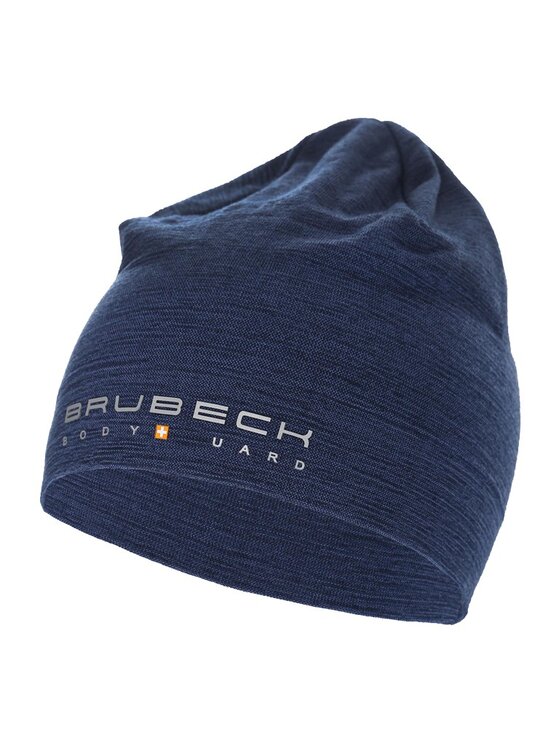 Brubeck Brubeck Czapka Extreme Wool HM10180 Granatowy
