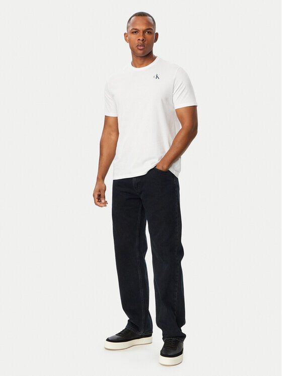 Calvin Klein Jeans Calvin Klein Jeans Тишърт LV04RH815G Бял Regular Fit
